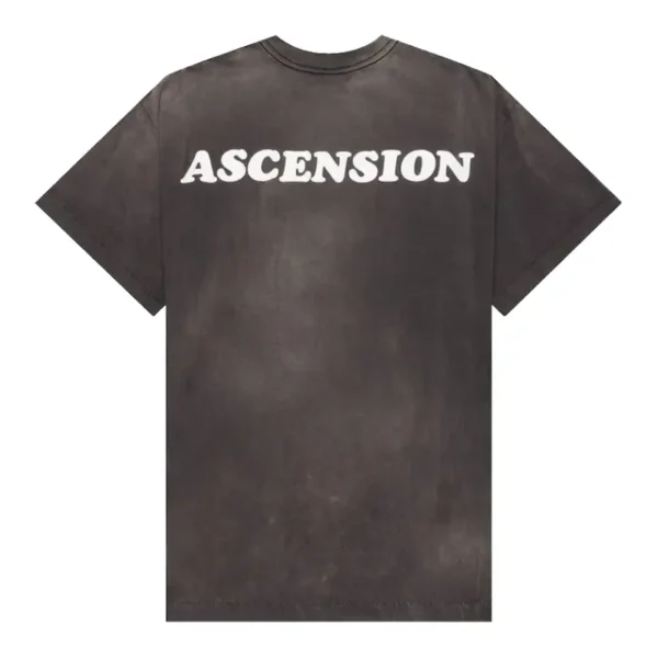 black saint michael pink sheep tee back